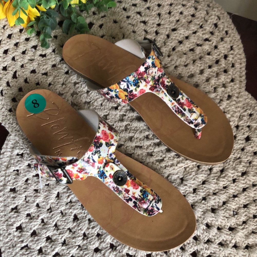 Blowfish Ladies Adjustable Strap Sandal Size 8 - Picture 10 of 14
